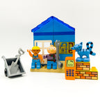 LEGO DUPLO Bob der Baumeister Knolle Figur Haus Schubkarre Werkzeug nerdycustom - nerdyvana.com