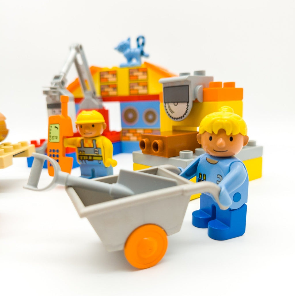 LEGO DUPLO Bob der Baumeister Sägewerk Wendy Kuschel Knolle Stapler nerdycustom - nerdyvana.com