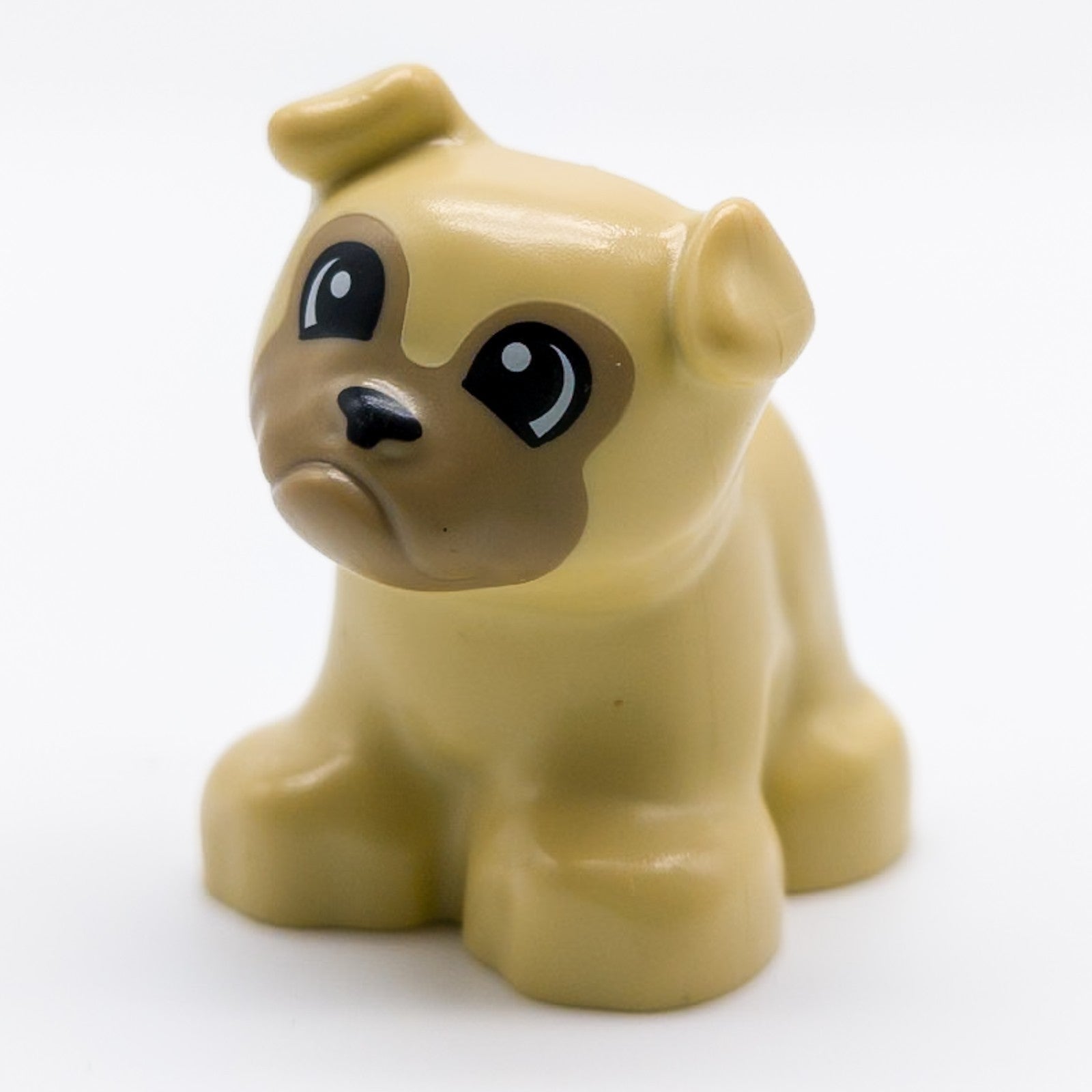 LEGO DUPLO Bulldogge Hund Tier Beige Haustier Zoo 65161pb01 - nerdyvana.com