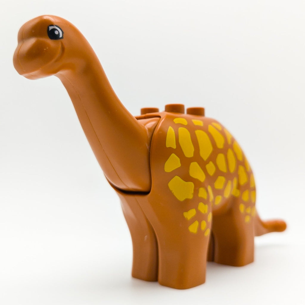 LEGO DUPLO Dinosaurier Brachiosaurus Braun beweglicher Kopf Tier 31053c01pb02 - nerdyvana.com