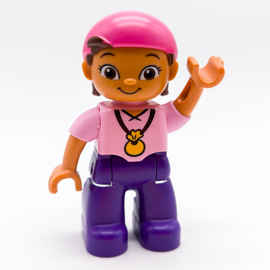 LEGO DUPLO Disney Izzy Jake und die Nimmerlandpiraten Figur 2013 47394pb163 - nerdyvana.com