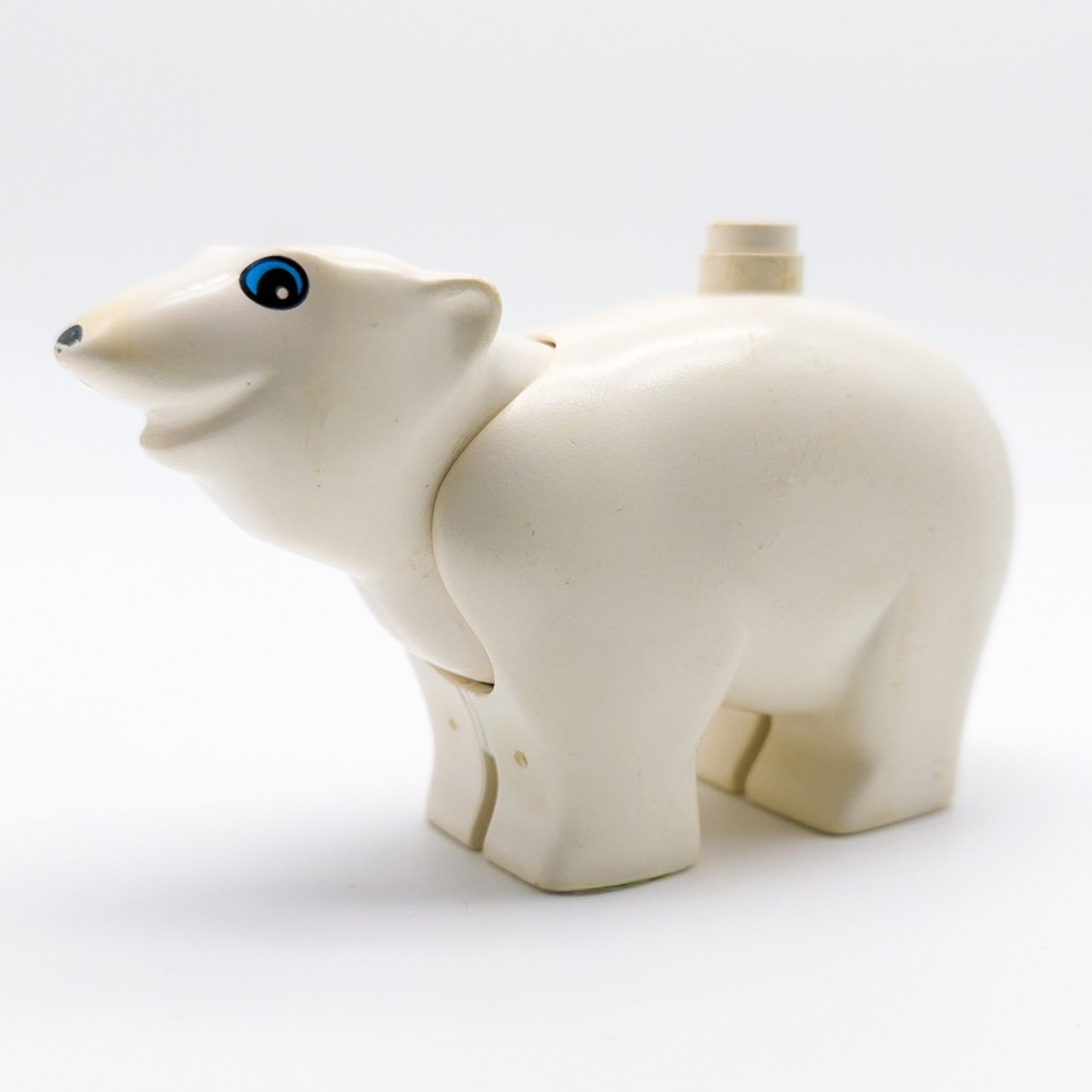 LEGO DUPLO Eisbär Tier Weiß beweglicher Kopf Polar Bear 10805 polarc01pb01 - nerdyvana.com Hauptbild