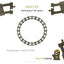 LEGO DUPLO Eisenbahn Orbit 89’ 12x gebogene Schienen Strecke alt - grau - nerdyvana.com