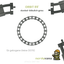 LEGO DUPLO Eisenbahn Orbit 89’ 12x gebogene Schienen Strecke blaugrau - nerdyvana.com