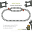 LEGO DUPLO Eisenbahn Side Track 26x Schienen + 2 Weichen Oval Strecke blaugrau - nerdyvana.com