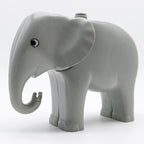 LEGO DUPLO Elefant Tier Grau beweglicher Kopf Safari Zoo 2177c01pb01 - nerdyvana.com