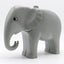 LEGO DUPLO Elefant Tier Grau beweglicher Kopf Safari Zoo 2177c01pb01 - nerdyvana.com