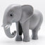 LEGO DUPLO Elefant Tier Grau mit Stoßzähnen Safari Zoo 89874c01pb01 - nerdyvana.com