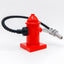 LEGO DUPLO Feuerwehr Hydrant rot mit Schlauch Löschwasser grau schwarz 6414 - nerdyvana.com