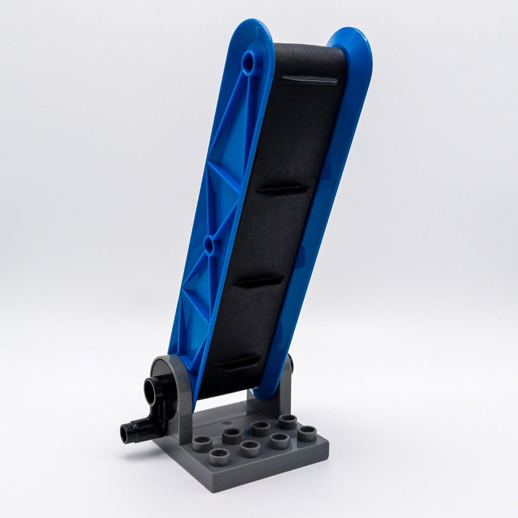 LEGO DUPLO Förderband Fließband Kurbel Bauernhof Baustelle Ersatzteil Blau 58084 - nerdyvana.com