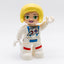 LEGO DUPLO Frau Figur Astronaut Space Shuttle Mission blond 10944 47394pb310 - nerdyvana.com