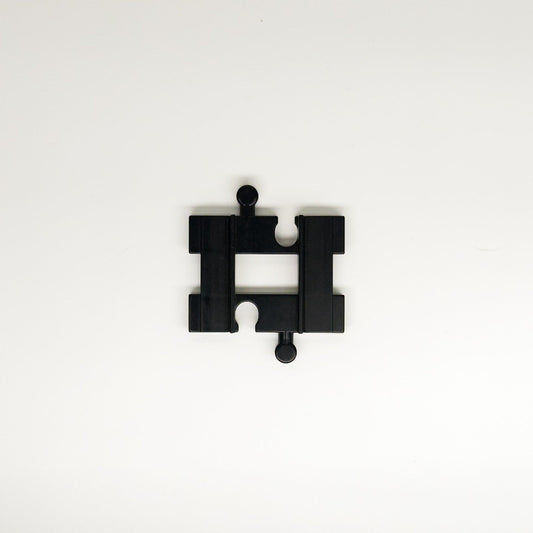 LEGO DUPLO Gerade kurz Schiene Eisenbahn Zubehör schwarz 4665 - nerdyvana.com