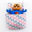 LEGO DUPLO Hasen Bettwäsche Schlafsack Bettdecke Kissen weiß bunt sleepbag06 - nerdyvana.com