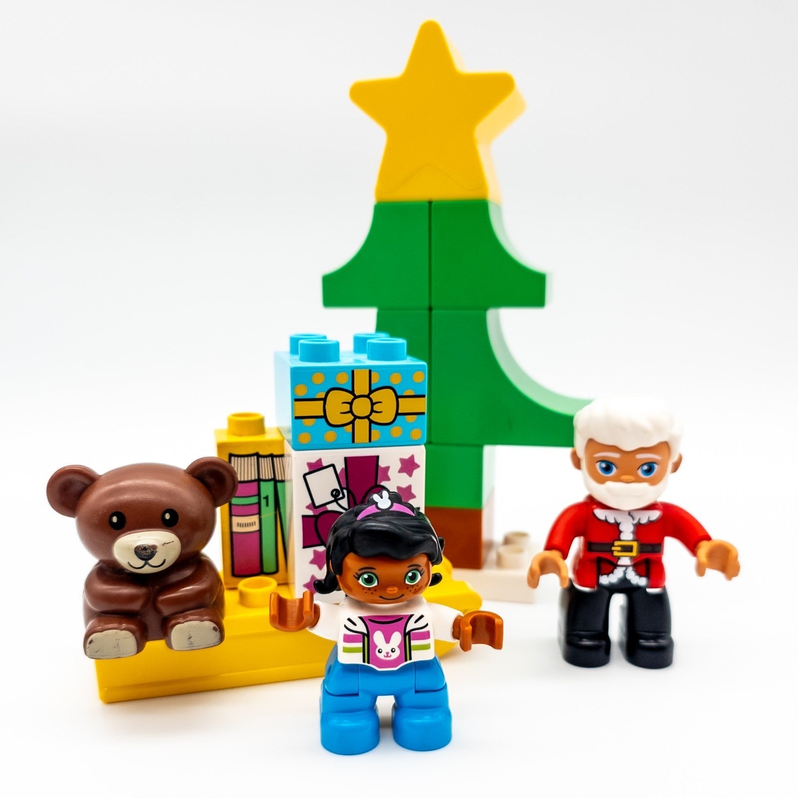 LEGO DUPLO Haus vom Weihnachtsmann Winter Set Rentiere Figuren nerdycustom MOC - nerdyvana.com