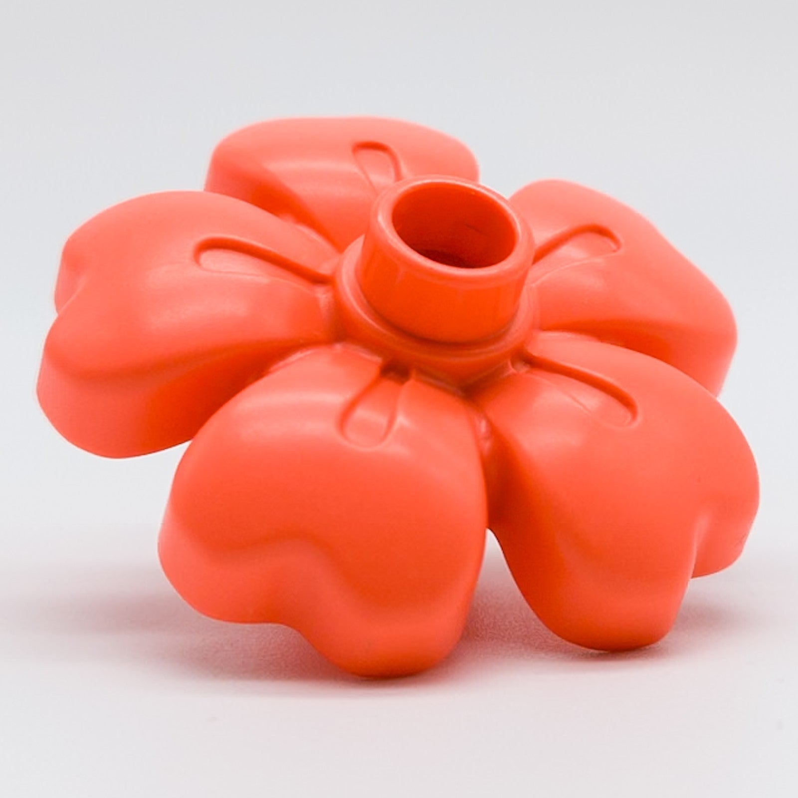 LEGO DUPLO Hibiskus Blume Blüte koralle Pflanze Garten Natur 84195 - nerdyvana.com