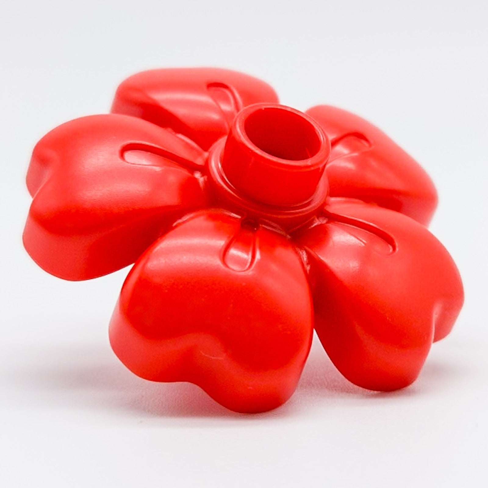 LEGO DUPLO Hibiskus Blume Blüte rot Pflanze Garten Natur 84195 - nerdyvana.com Hauptbild