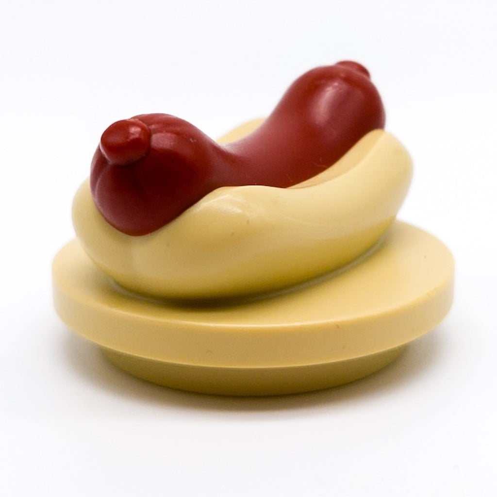 LEGO DUPLO Hot Dog Würstchen Fast Food Imbiss Grill Platte Essen 65866pb01 - nerdyvana.com