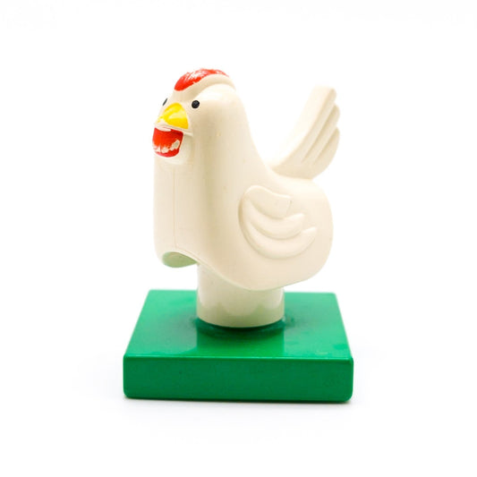 LEGO DUPLO Huhn Henne auf Platte Bauernhof Tier Farm Chicken duphen2c01pb01 - nerdyvana.com
