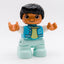 LEGO DUPLO Junge Figur türkis Collegejacke Team A mint Hose 47205pb074 - nerdyvana.com