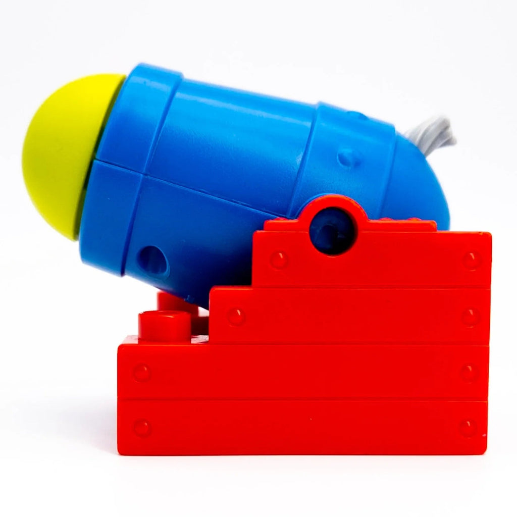 LEGO DUPLO Kanone Zirkus 5593 Kanonenbock rot Rohr blau Pfeil Geschoss lime - nerdyvana.com