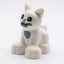 LEGO DUPLO Katze Weiß Grau Tier Haustier Bauernhof 17865pb01 - nerdyvana.com