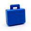 LEGO DUPLO Koffer Gepäck Aktentasche DUPLO Hase beidseitig geprägt blau 6427 - nerdyvana.com
