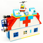 LEGO DUPLO Krankenhaus Set nerdycustom MOC Hubschrauber, Figuren, Sonderteilen - nerdyvana.com