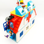 LEGO DUPLO Krankenhaus Set nerdycustom MOC Hubschrauber, Figuren, Sonderteilen - nerdyvana.com