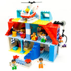 LEGO DUPLO Krankenhaus Set nerdycustom MOC Hubschrauber, Figuren, Sonderteilen - nerdyvana.com