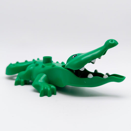 LEGO DUPLO Krokodil Alligator Tier Figur Maul Zoo Wildpark Grün 87963c01pb01 - nerdyvana.com