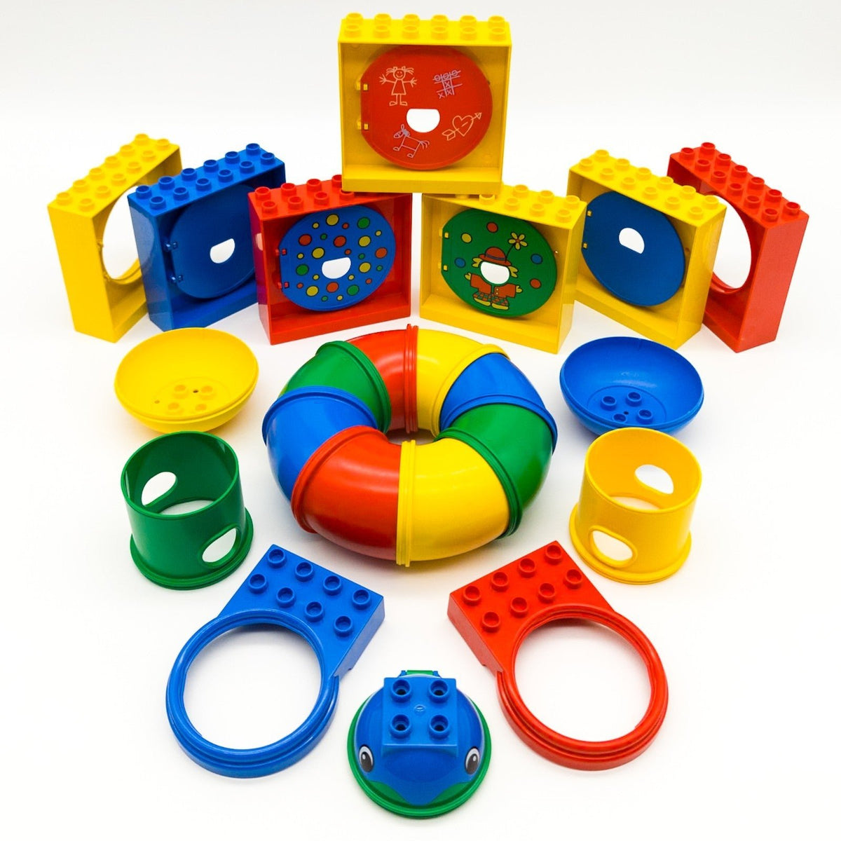 LEGO DUPLO Kugelbahn Rohre Tubes Tore Gates Ball Track Marble Run 2967 3266 5601 - nerdyvana.com