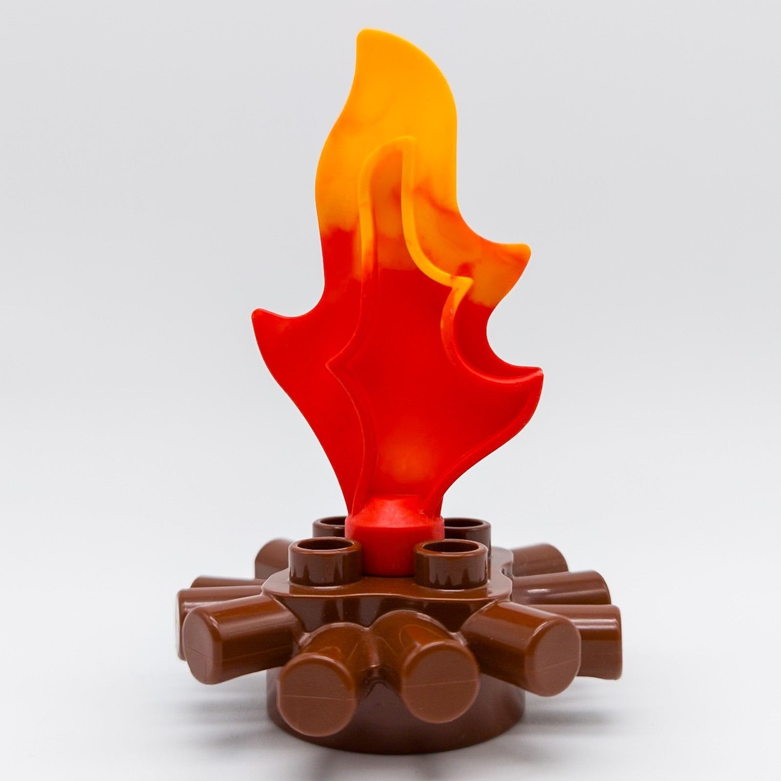 LEGO DUPLO Lagerfeuer Feuerstelle Feuerholz Rotbraun Flamme Rot 31070 51703pb01 - nerdyvana.com Hauptbild
