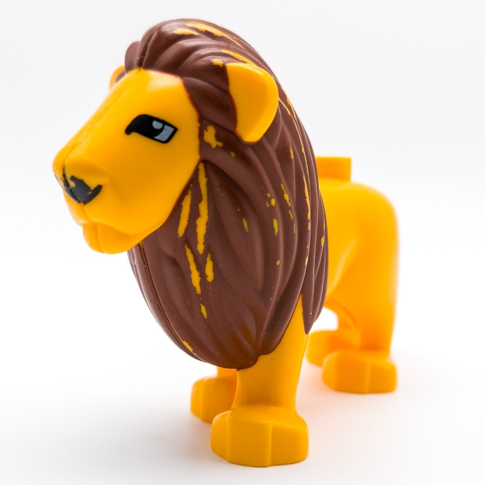 LEGO DUPLO Löwe Tier Gelb Braun Safari Zoo 87960c01pb02 Mähne abgenutzt B - Ware - nerdyvana.com