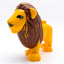 LEGO DUPLO Löwe Tier Gelb Braun Safari Zoo 87960c01pb02 Mähne abgenutzt B - Ware - nerdyvana.com