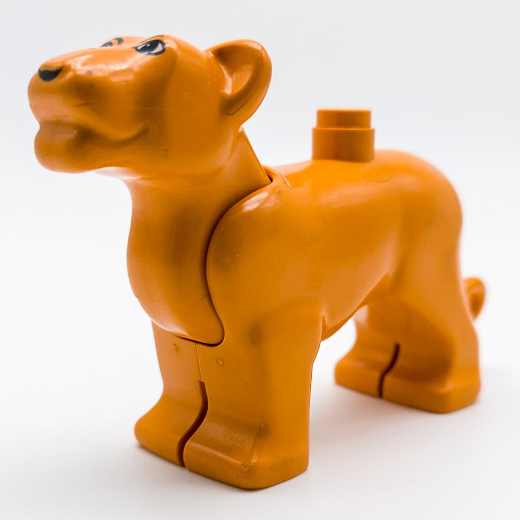 LEGO DUPLO Löwin Dark Orange beweglicher Kopf Tier Zoo 2269c01pb01 - nerdyvana.com