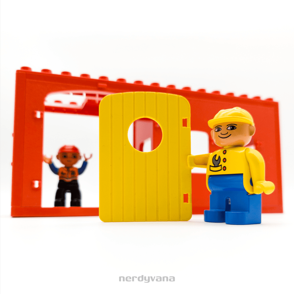 LEGO DUPLO Original Ersatzteile Bauernhof Scheune 2655 Tore Türen Fenster Dächer - nerdyvana.com