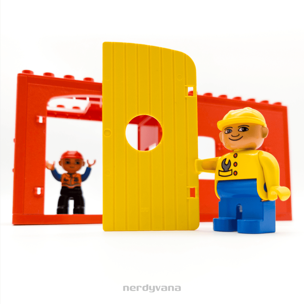 LEGO DUPLO Original Ersatzteile Bauernhof Scheune 2655 Tore Türen Fenster Dächer - nerdyvana.com