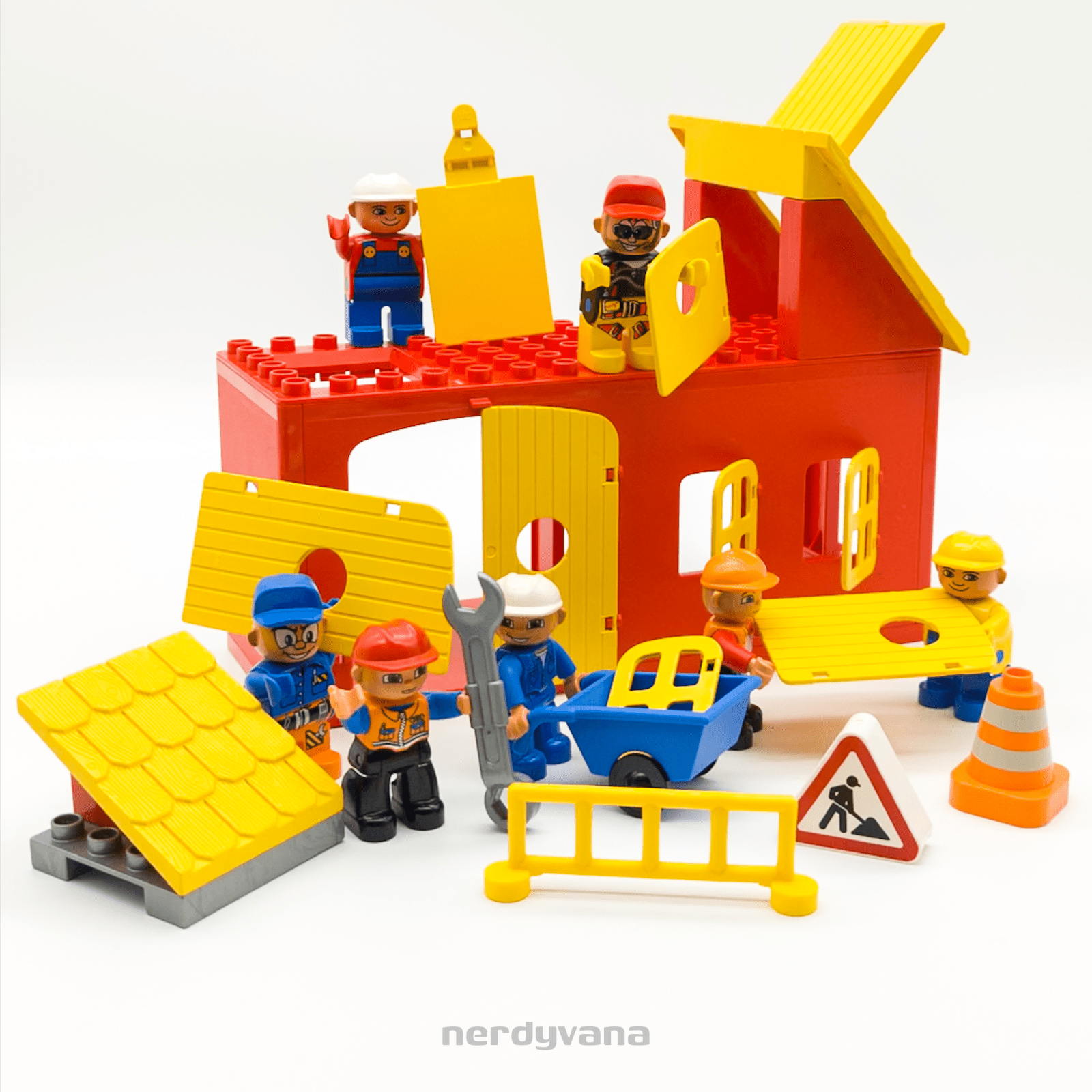 LEGO DUPLO Original Ersatzteile Bauernhof Scheune Tore Türen Fenster Dächer 2655 - nerdyvana.com