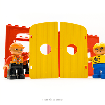 LEGO DUPLO Original Ersatzteile Bauernhof Scheune Tore Türen Fenster Dächer 2655 - nerdyvana.com