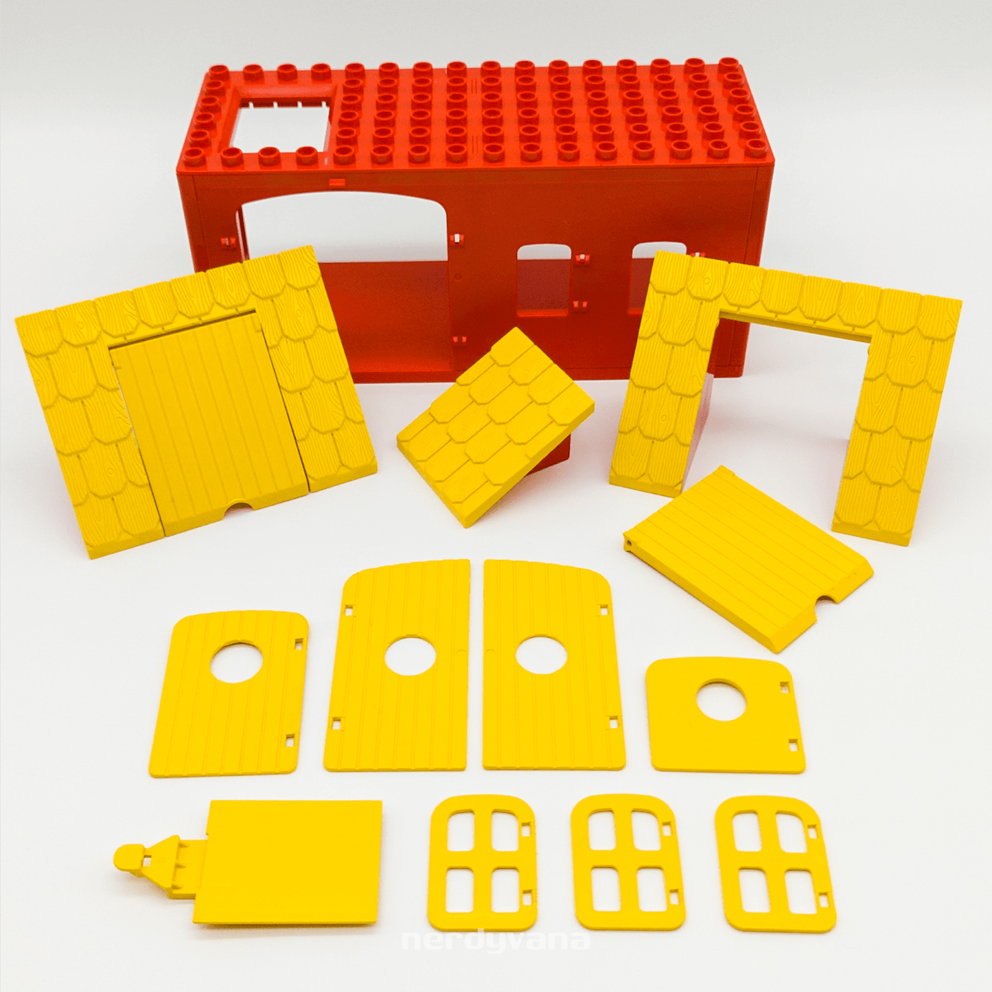 LEGO DUPLO Original Ersatzteile Bauernhof Scheune Tore Türen Fenster Dächer 2655 - nerdyvana.com