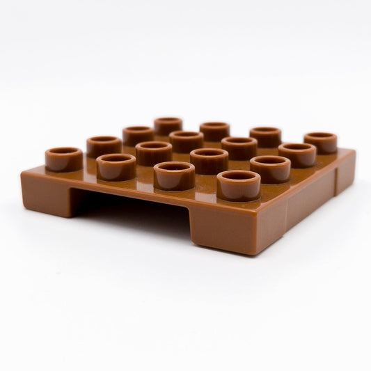 LEGO DUPLO Palette 4x4 Transport Lager Gabelstapler Spedition hellbraun 47415 - nerdyvana.com