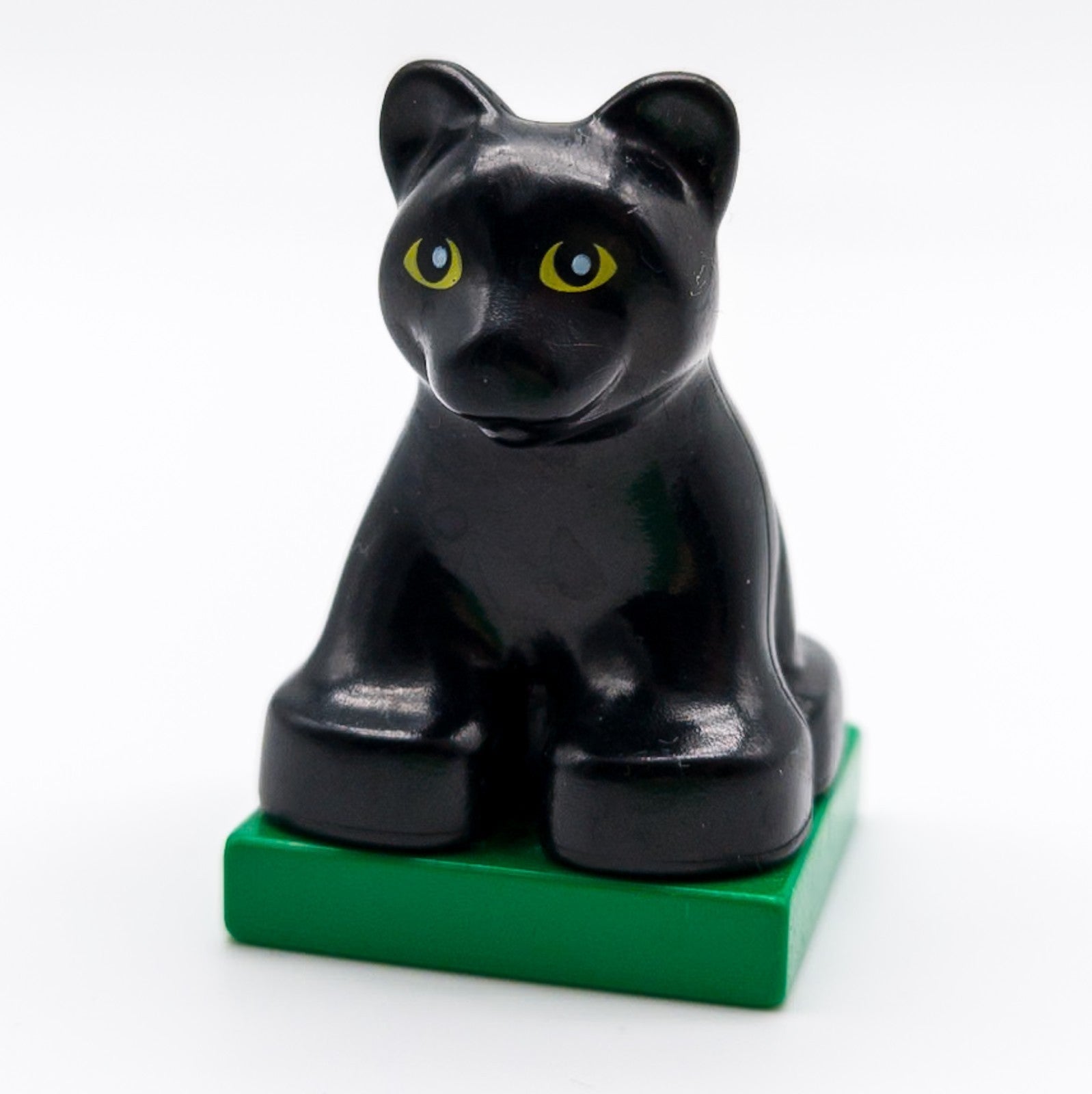 LEGO DUPLO Panther Baby Jungtier Schwarz Raubkatze Zoo Tier 2334c03pb02 - nerdyvana.com