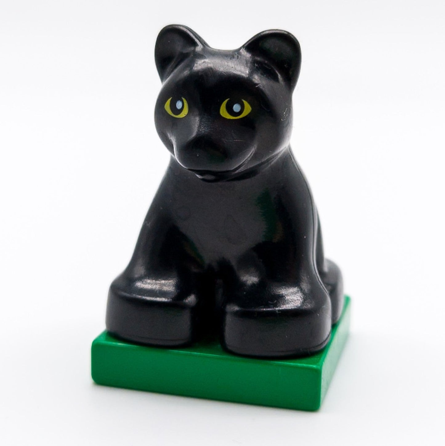 LEGO DUPLO Panther Baby Jungtier Schwarz Raubkatze Zoo Tier 2334c03pb02 - nerdyvana.com