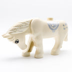 LEGO DUPLO Pferd Tier Figur Reiten Bauernhof Weiß horse02c01pb01 - nerdyvana.com