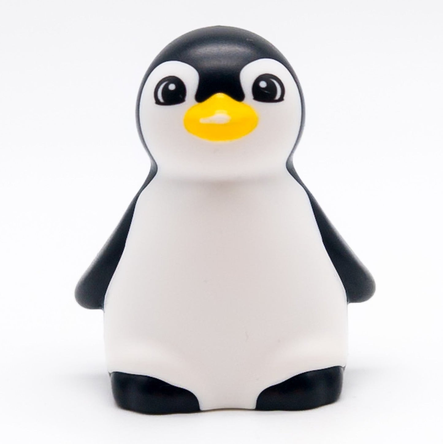LEGO DUPLO Pinguin Tier Figur schwarz weiß Zoo Polar gelber Schnabel 84210pb01 - nerdyvana.com
