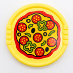 LEGO DUPLO Pizza Salami Paprika Pepperoni Oliven Käse Pizzeria Essen 27372pb03 - nerdyvana.com