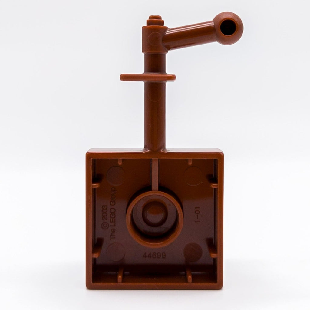 LEGO DUPLO Platte 2x2 Schleuder Katapult Ritter Burg Dino Kanone rotbraun 44699 - nerdyvana.com