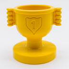 LEGO DUPLO Pokal Trophäe Siegerpokal Disney Pixar Cars Rennen Platz 1 gelb 73241 - nerdyvana.com