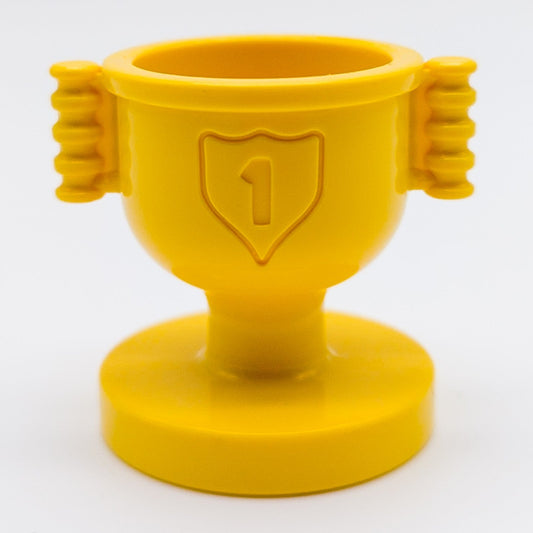 LEGO DUPLO Pokal Trophäe Siegerpokal Disney Pixar Cars Rennen Platz 1 gelb 73241 - nerdyvana.com