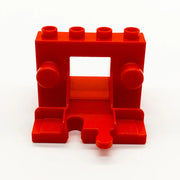 LEGO DUPLO Prellbock Endstück Abschlussgleis Eisenbahn rot 2735 - nerdyvana.com